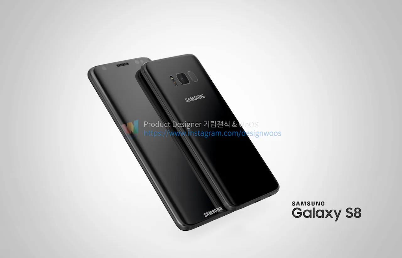 Thêm hình ảnh thiết kế cực đẹp của Samsung Galaxy S8
