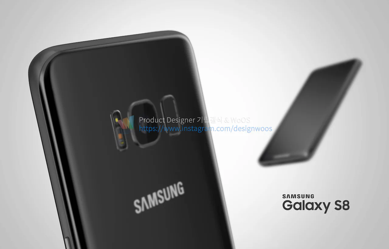 Thêm hình ảnh thiết kế cực đẹp của Samsung Galaxy S8