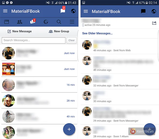 Chán giao diện cũ, hãy đổi mới Facebook theo phong cách thiết kế phẳng tuyệt đẹp này