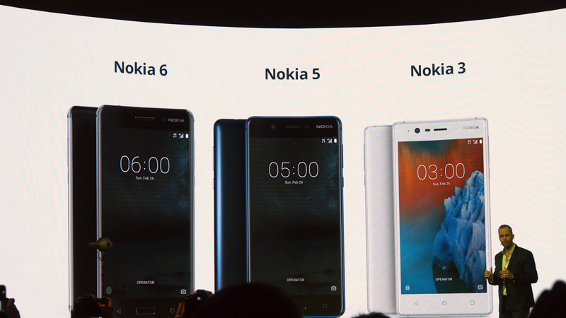 Bộ 3 Nokia 3, Nokia 5, Nokia 6 có chuẩn kháng bụi nước IP52
