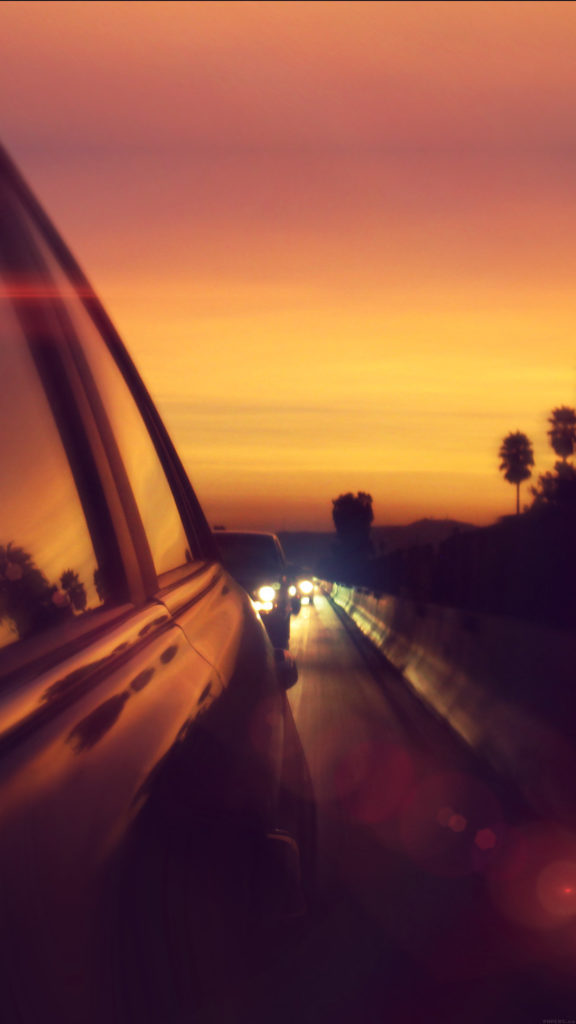 drive-way-sunset-city-highway-car-flare-34-iphone6-plus-wallpaper-576x1024