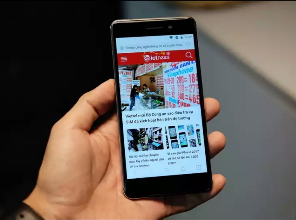 Nokia 6 bán tại Trung Quốc đã có mặt tại Việt Nam ở thị trường xách tay - Ảnh: H.Đ