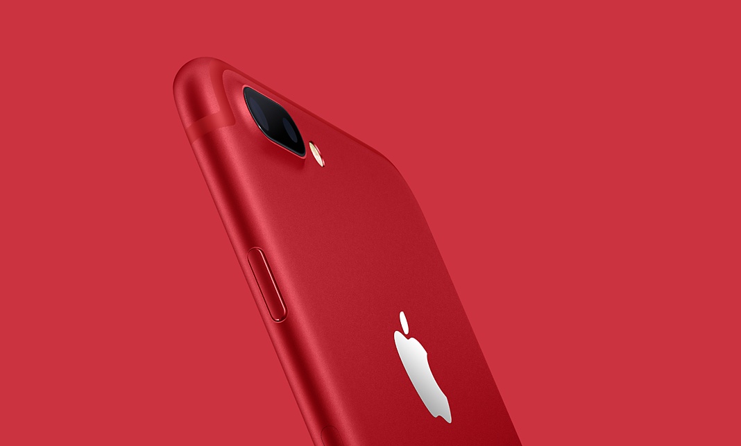 Apple ra mắt iPhone 7 và 7 Plus phiên bản đặc biệt màu đỏ