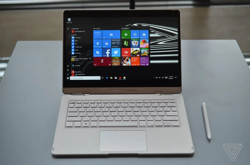 Porsche Design trình làng Book One, laptop 2 trong 1 đẹp không kém Surface Book