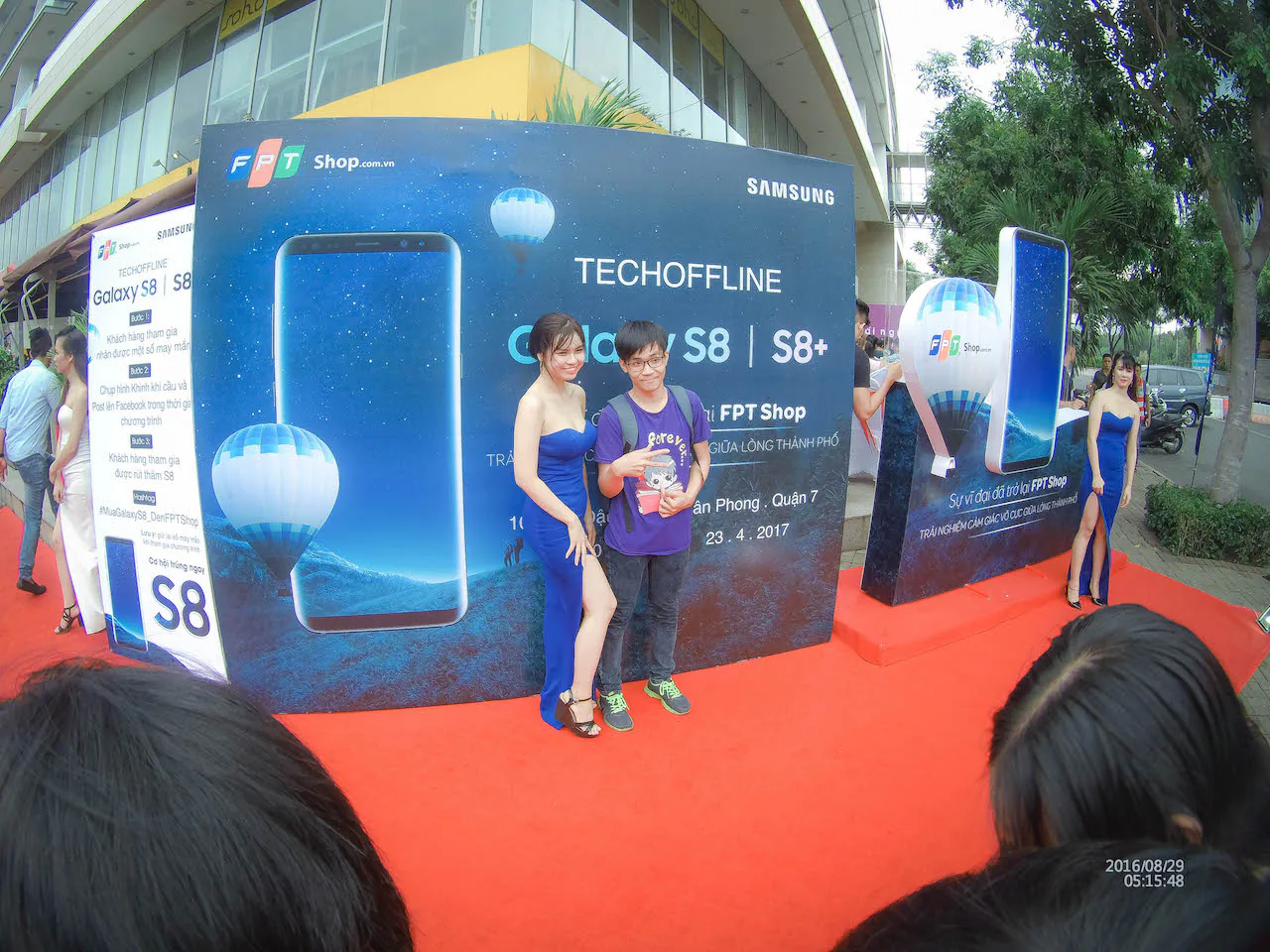 FPT Shop tổ chức đại tiệc Offline Galaxy S8