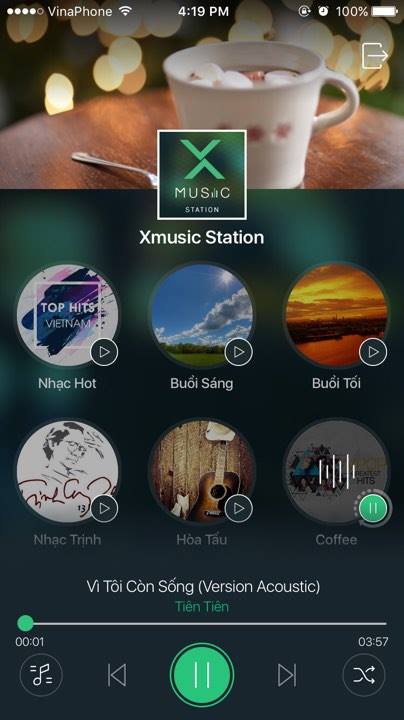 NhacCuatui_Xmusic Station mobile