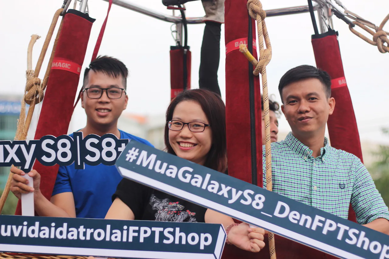 FPT Shop tổ chức đại tiệc Offline Galaxy S8