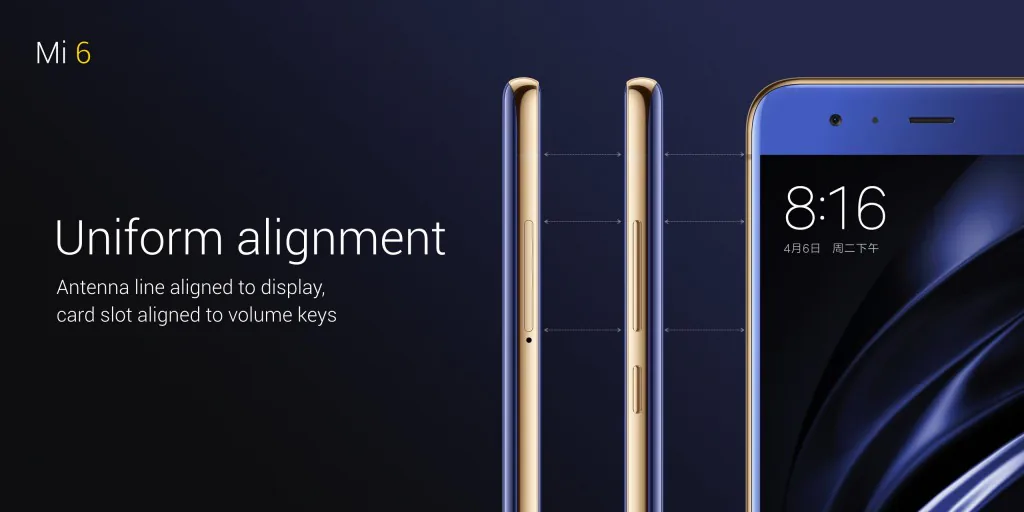 Xiaomi Mi 6 chính thức trình làng với Snapdragon 835, cam kép giá chỉ $360