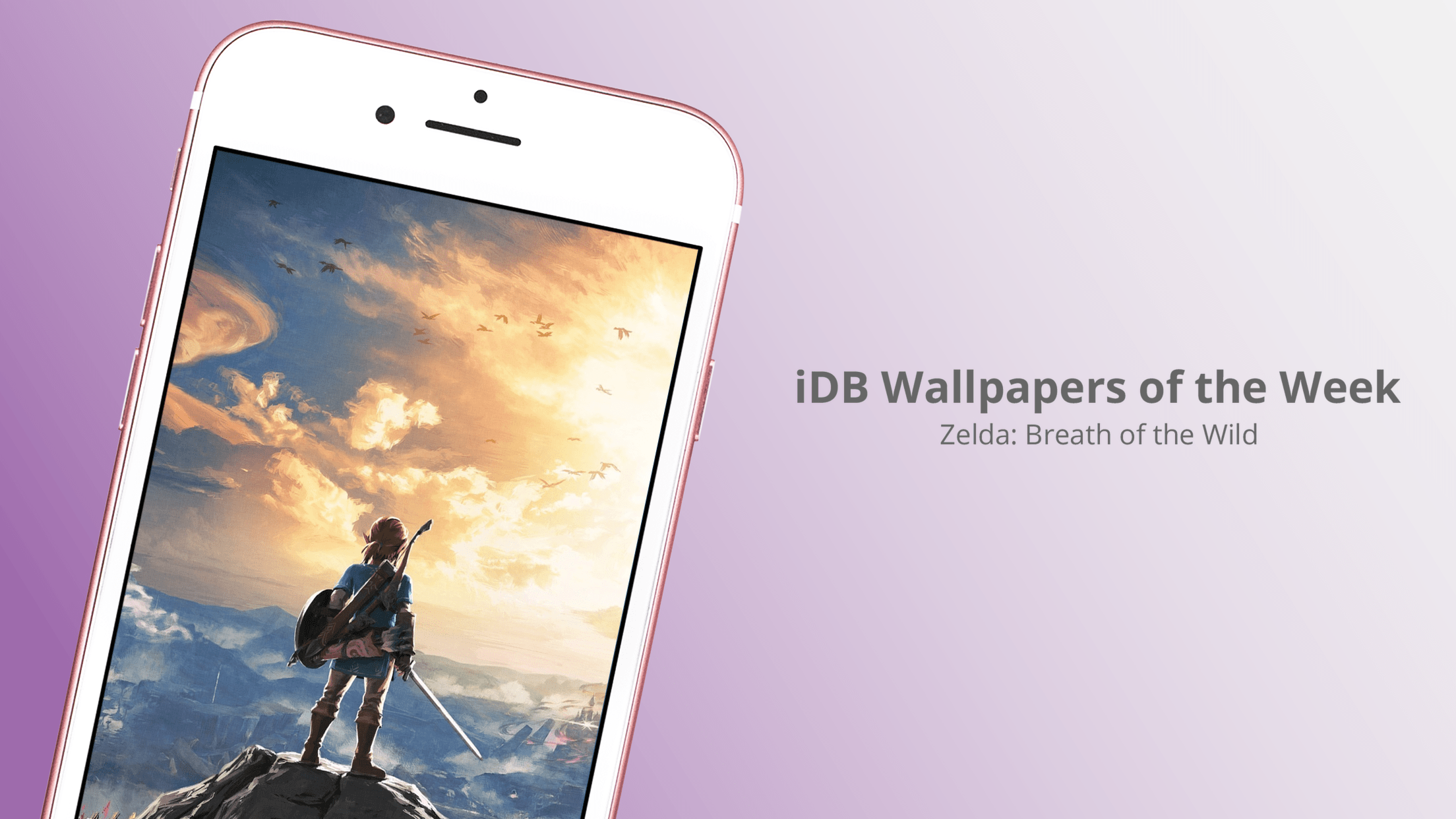Wallpapers đẹp cho iDevice: Tựa game Zelda: Breath of the Wild