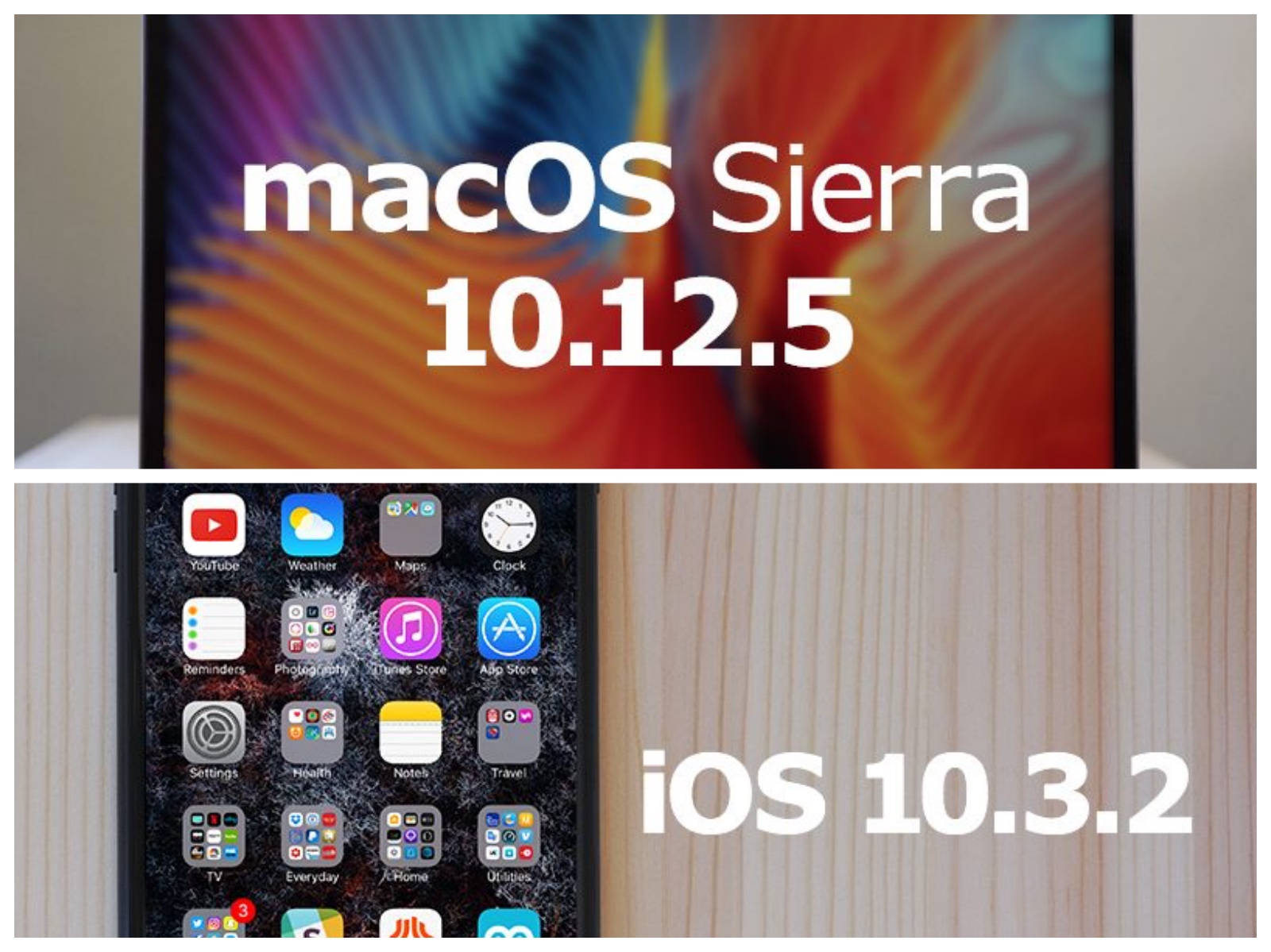 Apple cập nhật macOS 10.12.5 và iOS 10.3.2, mời tải về