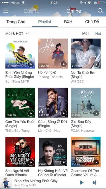 NhacCuaTui cập nhật 6.0: giao diện mới, cho phép thay đổi theme theo sở thích