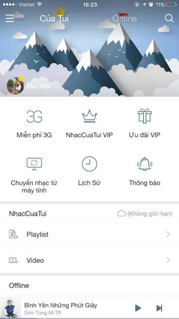 NhacCuaTui cập nhật 6.0: giao diện mới, cho phép thay đổi theme theo sở thích