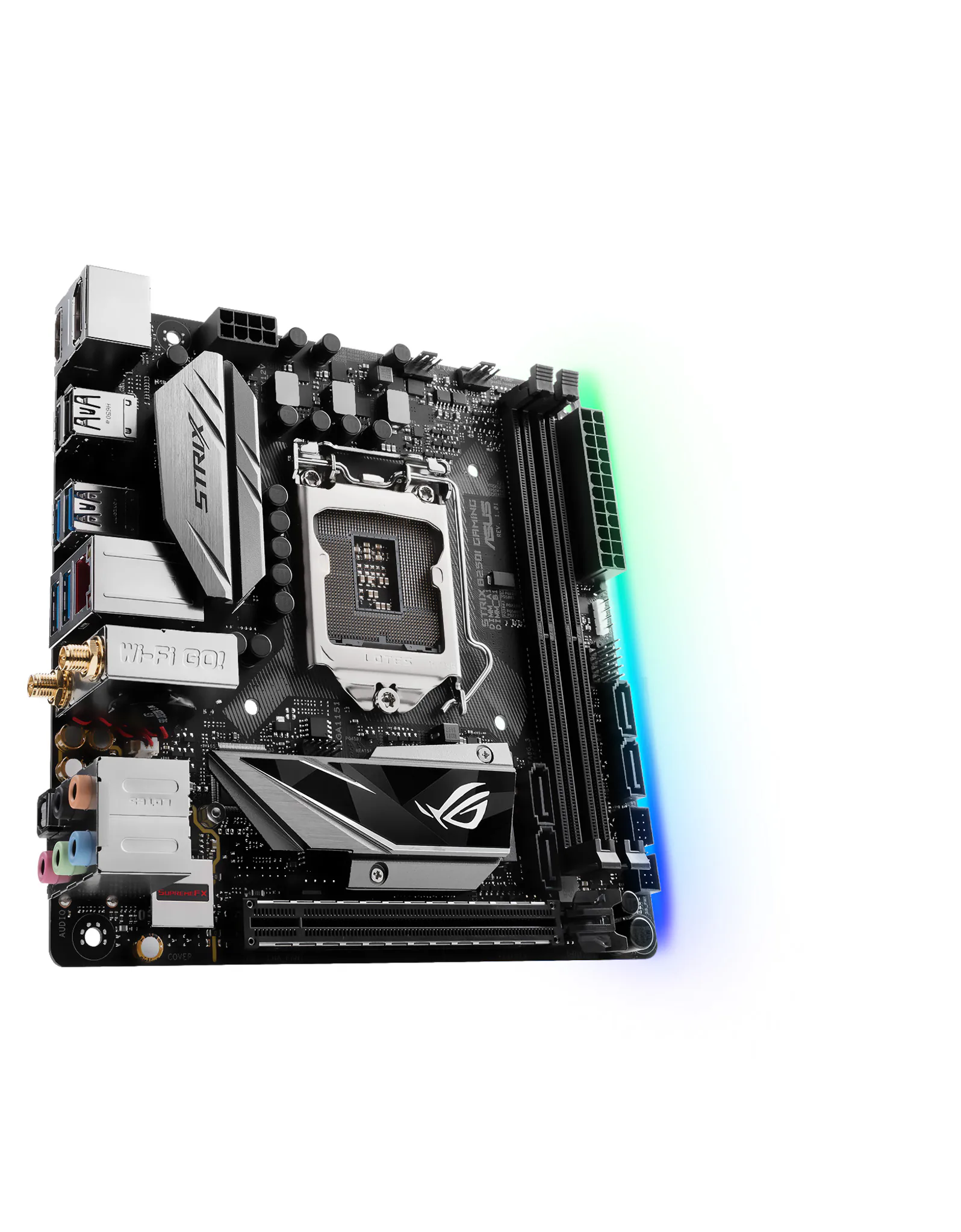 ROG Strix B250I Gaming-3D-1-Aura