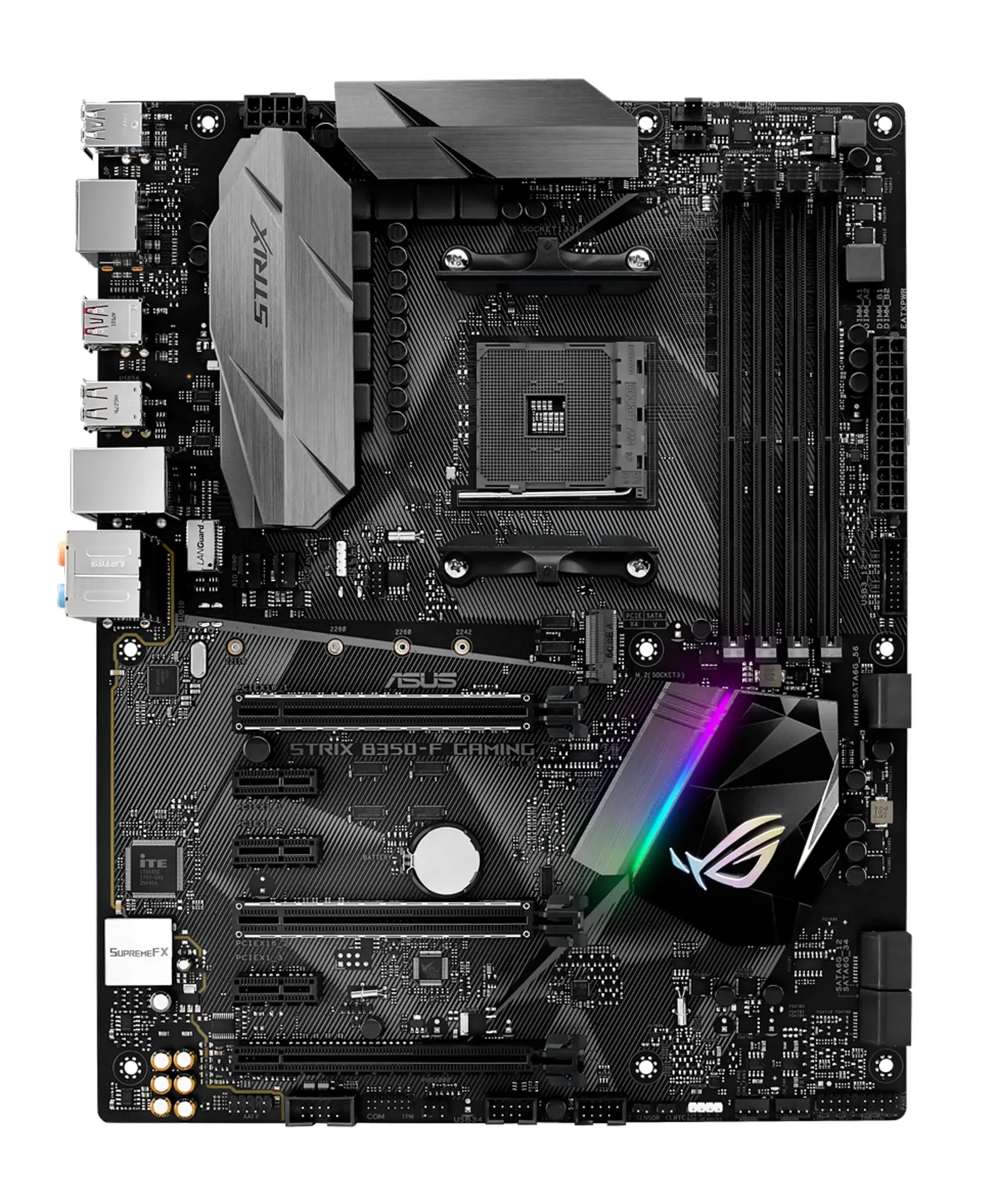 ASUS RoG ra mắt bộ đôi Bo mạch chủ Strix X370-F Gaming và Strix B350-F Gaming