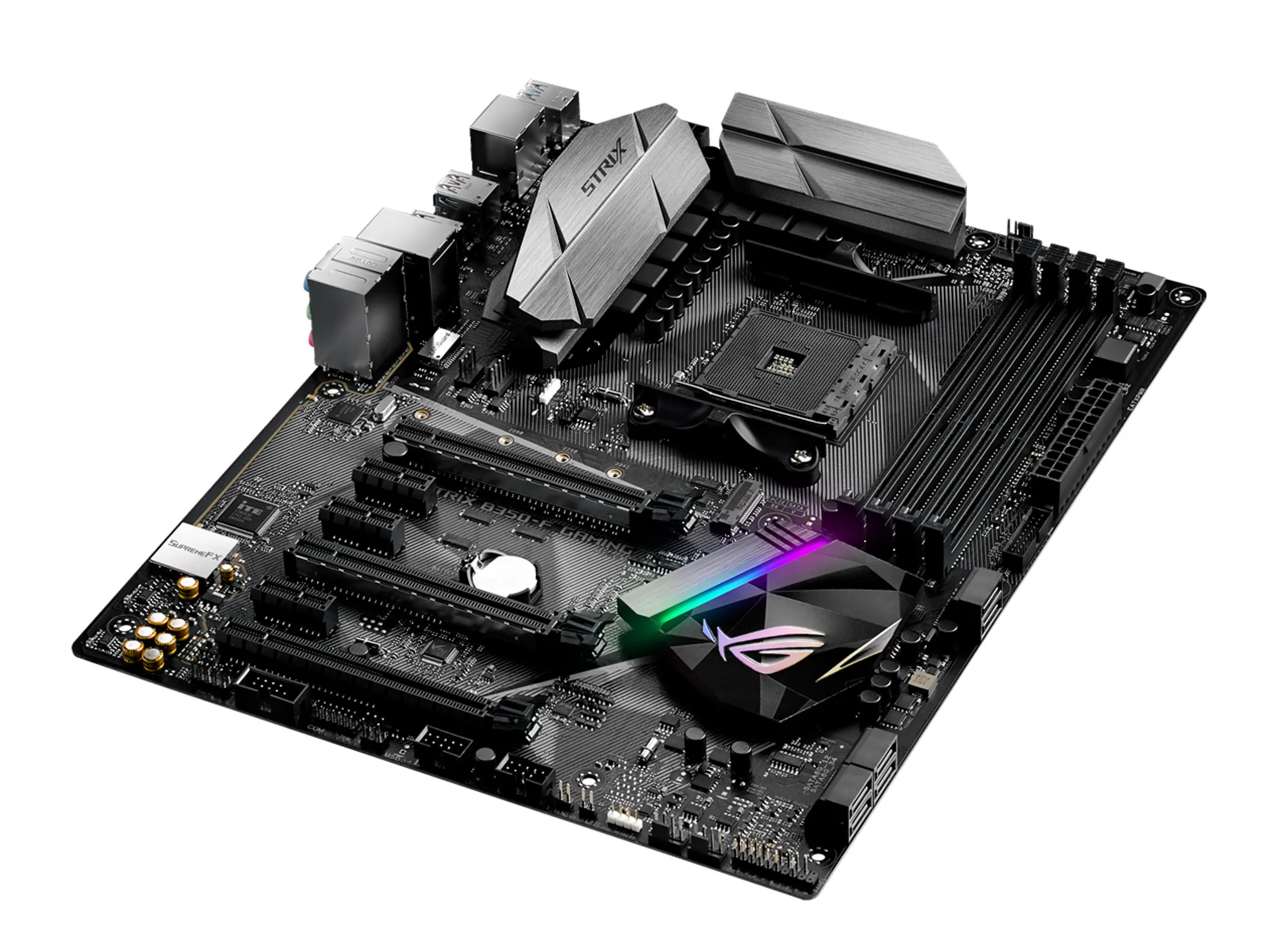ASUS RoG ra mắt bộ đôi Bo mạch chủ Strix X370-F Gaming và Strix B350-F Gaming