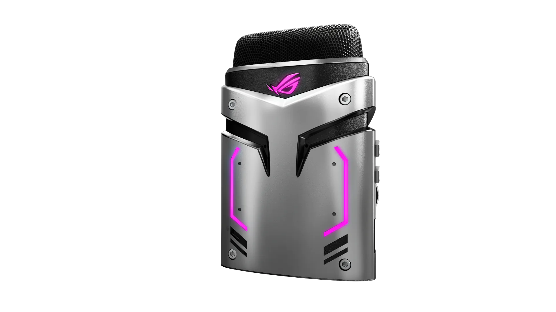ROG Strix Magnus USB gaming microphone_front_left_purple