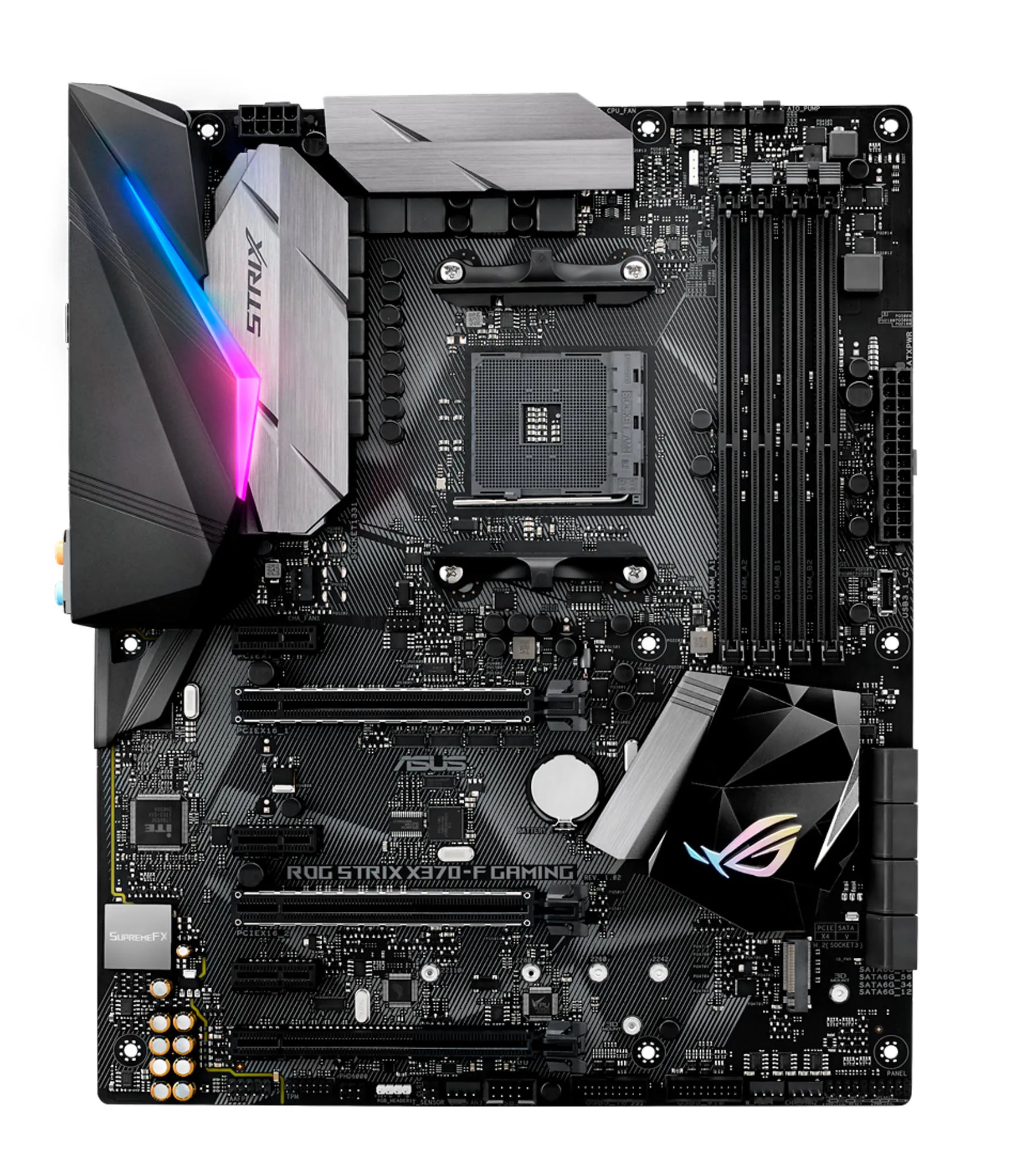 ASUS RoG ra mắt bộ đôi Bo mạch chủ Strix X370-F Gaming và Strix B350-F Gaming