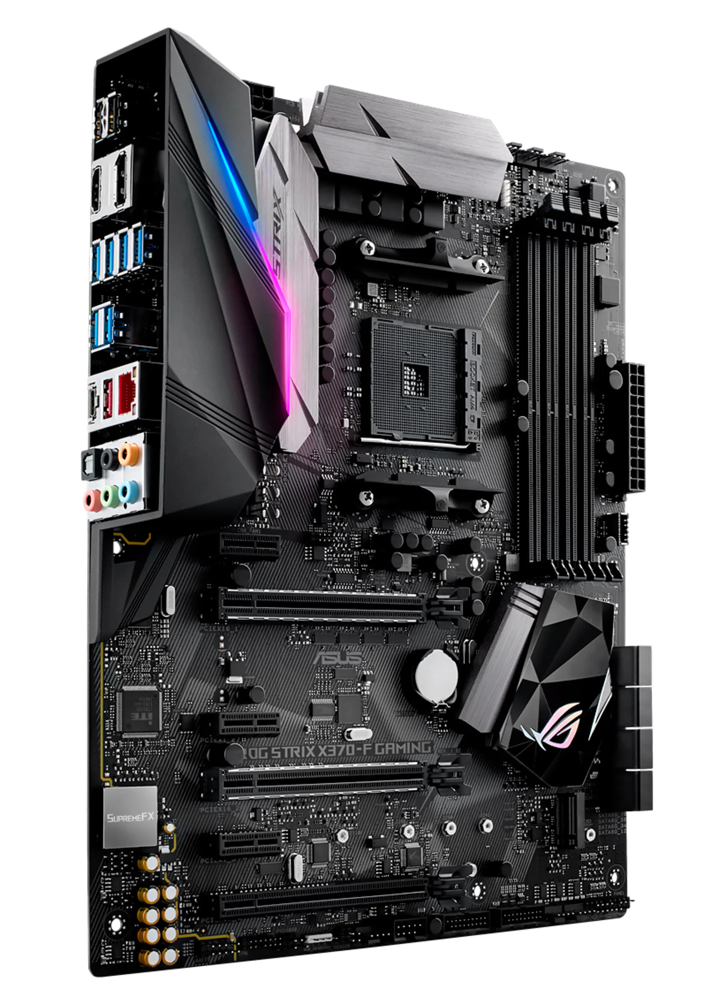 ASUS RoG ra mắt bộ đôi Bo mạch chủ Strix X370-F Gaming và Strix B350-F Gaming