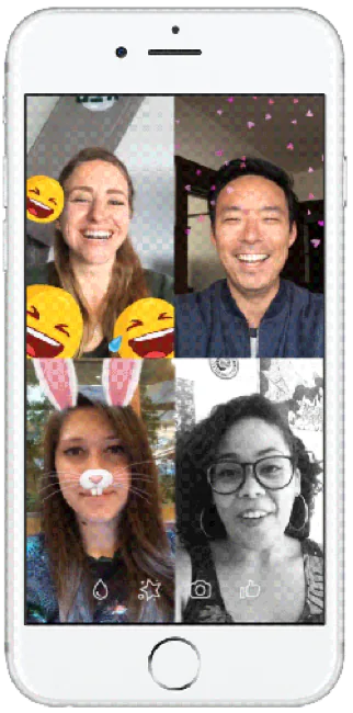 Facebook Messenger bổ sung thêm nhiều hiệu ứng vui nhộn cho Video Chat