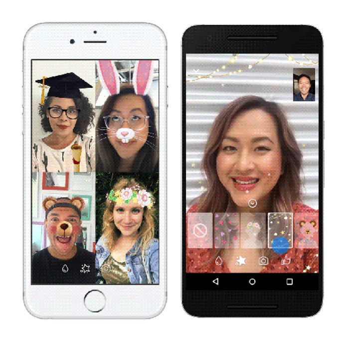 Facebook Messenger bổ sung thêm nhiều hiệu ứng vui nhộn cho Video Chat
