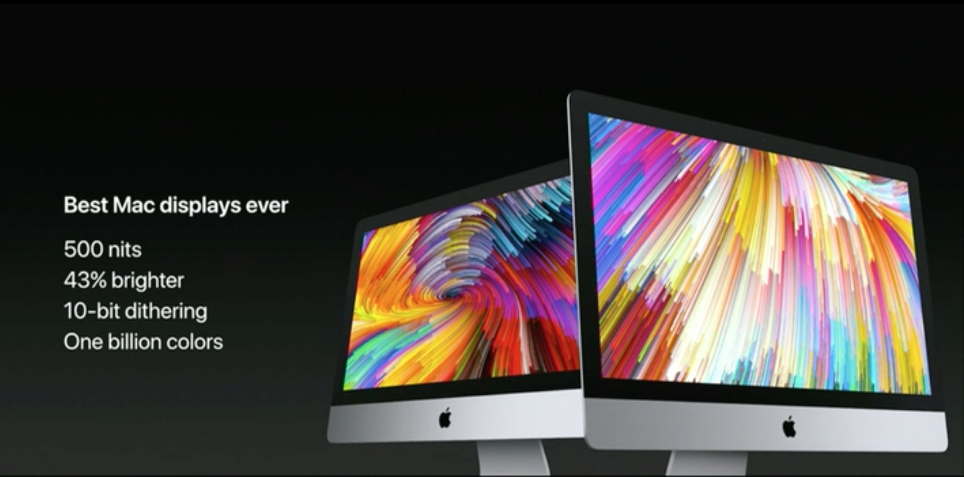 iMac mới: Màn hình đẹp hơn, USB-C và hỗ trợ VR