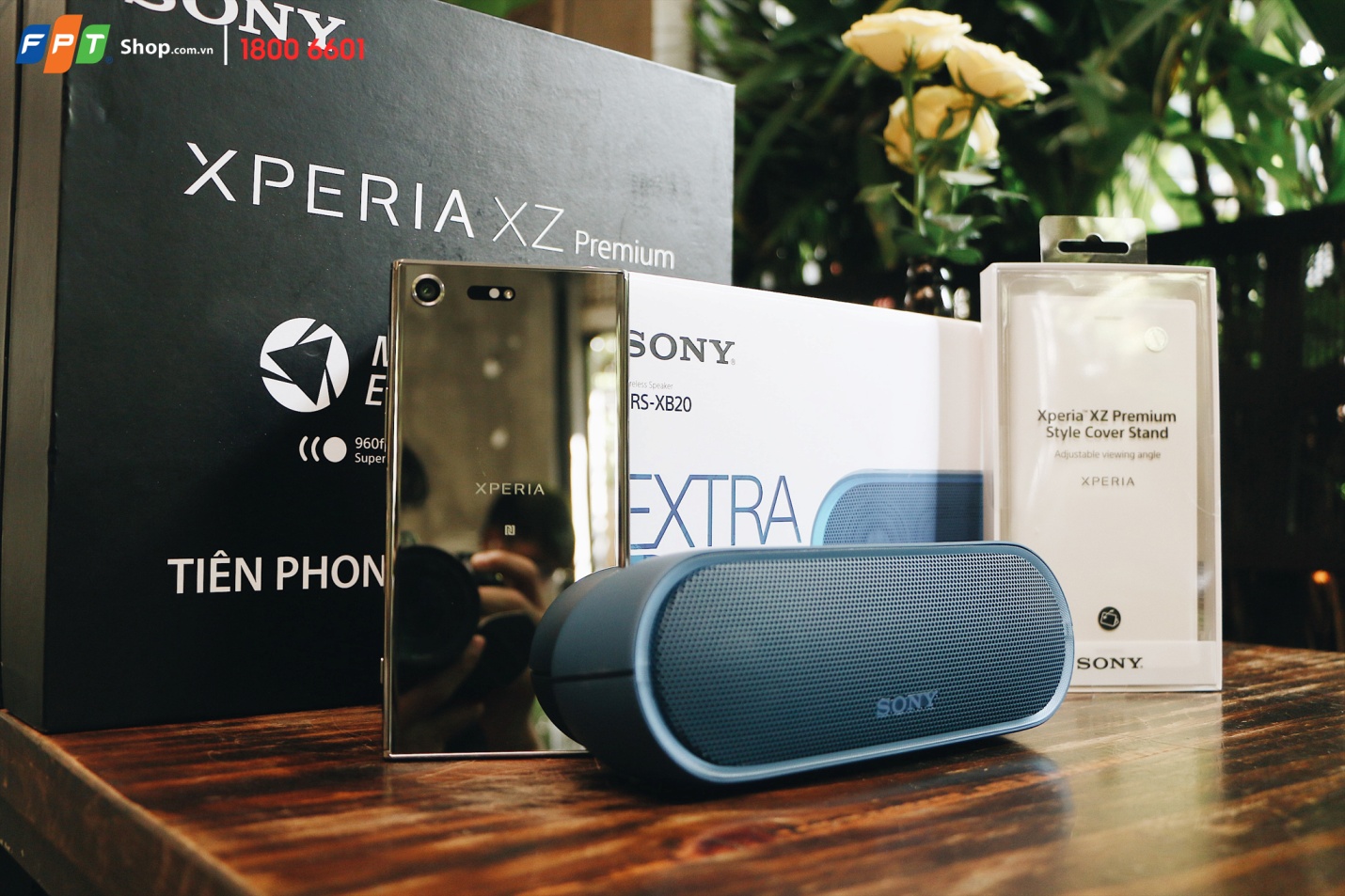 Sony Xperia XZ Premium chính thức lên kệ tại FPT Shop từ ngày 24/6