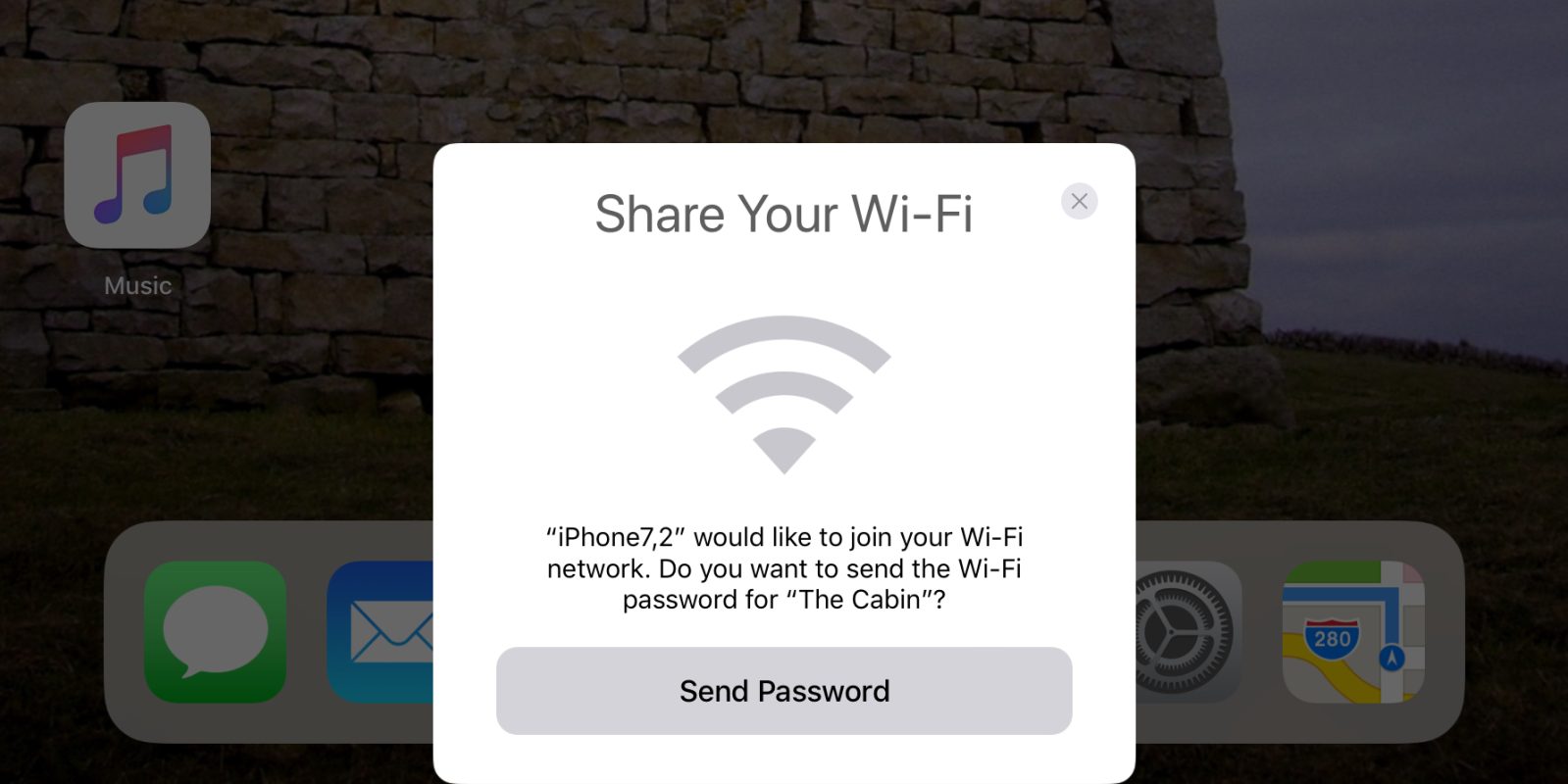 iOS 11 sẽ có thêm tính năng chia sẻ mật khẩu Wi-Fi