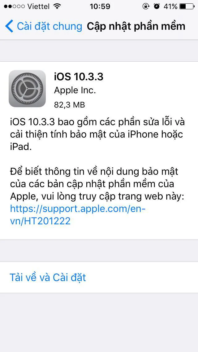 Apple phát hành bản cập nhật iOS 10.3.3 và macOS 10.12.6, mời tải về