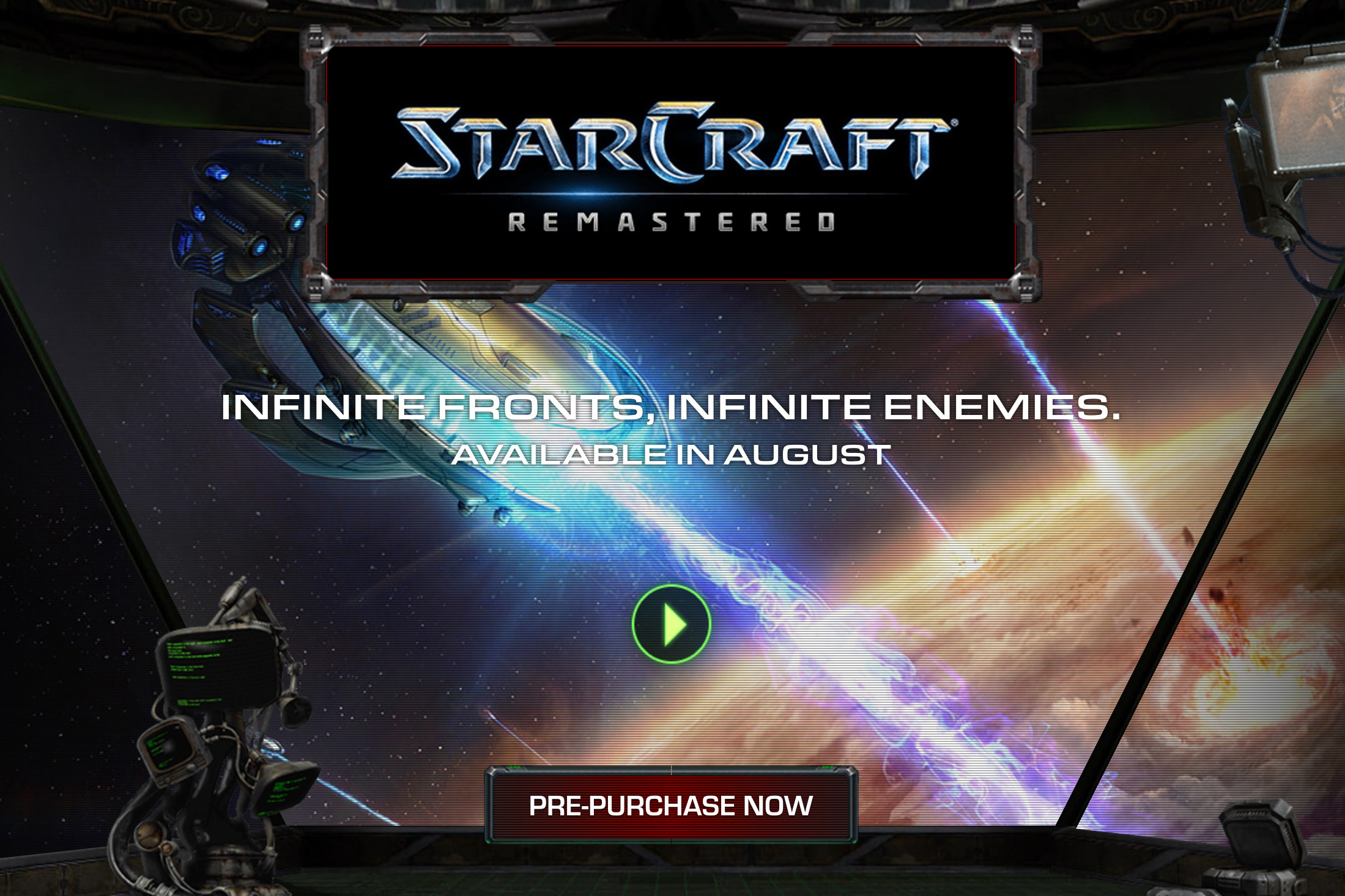 Starcraft bản Remastered với đồ hoạ 4K sẽ chính thức được phát hành vào ngày 14/8