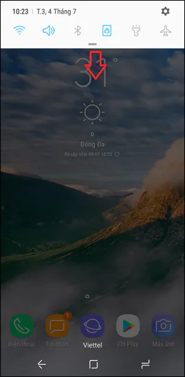 Cách kích hoạt chế độ Night Mode trên Samsung Galaxy S8