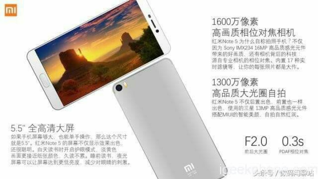 Lộ cấu hình chi tiết Xiaomi Redmi Note 5: Snapdragon 630/660 , pin 3,790mAh