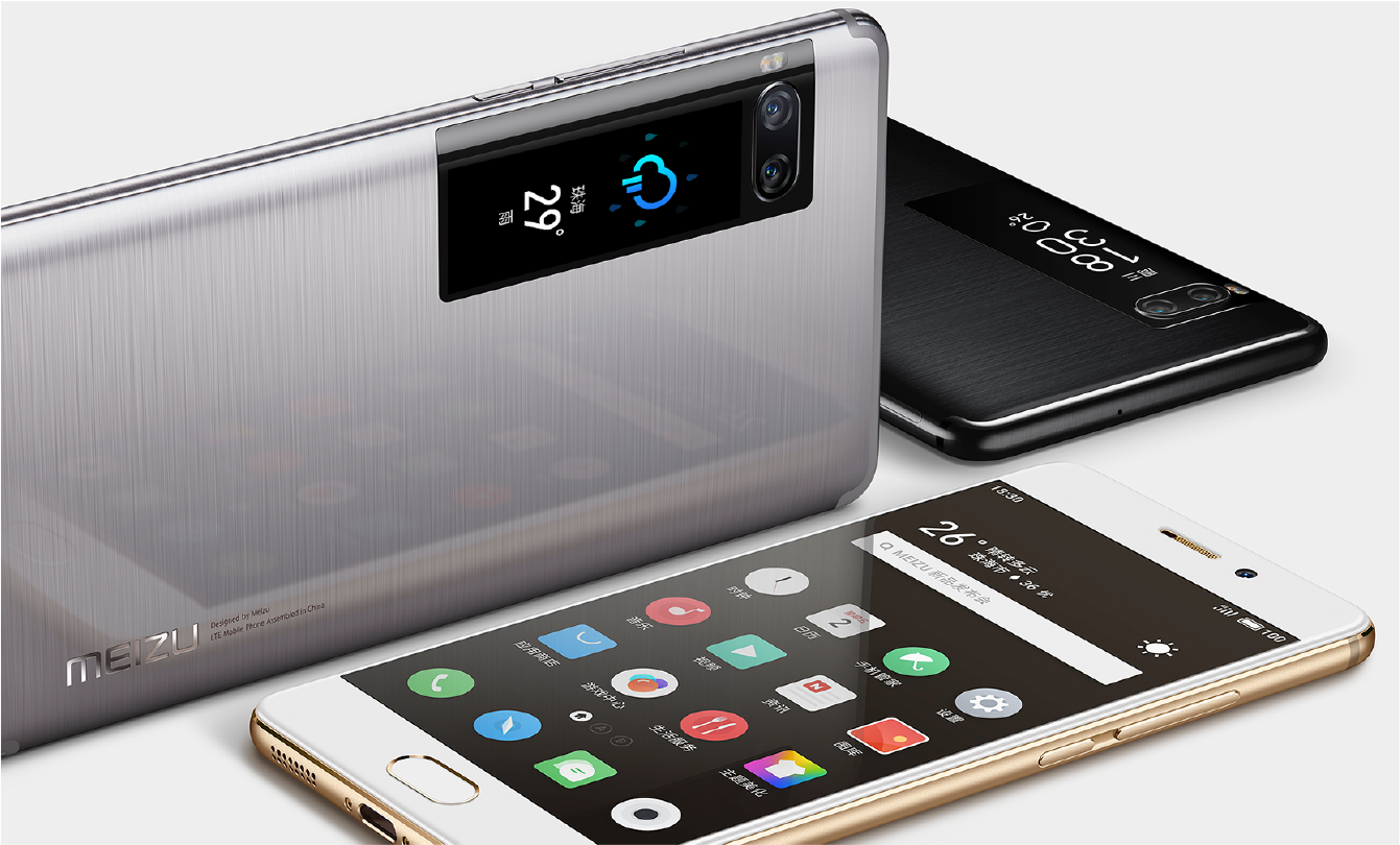 Meizu chính thức công bố bộ đôi điện thoại hai màn hình Pro 7 và Pro 7 Plus mới