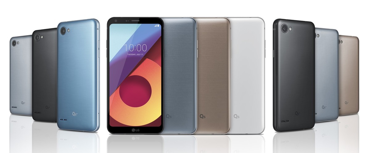 LG Q6 được giới thiệu với ba phiên bản, viền màn hình siêu mỏng