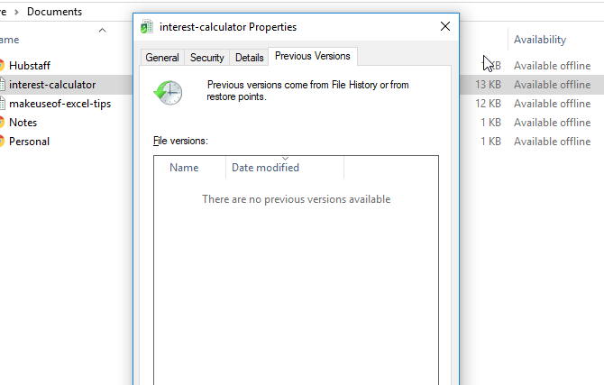 Các khôi phục tập tin Excel chưa lưu trên Windows 10