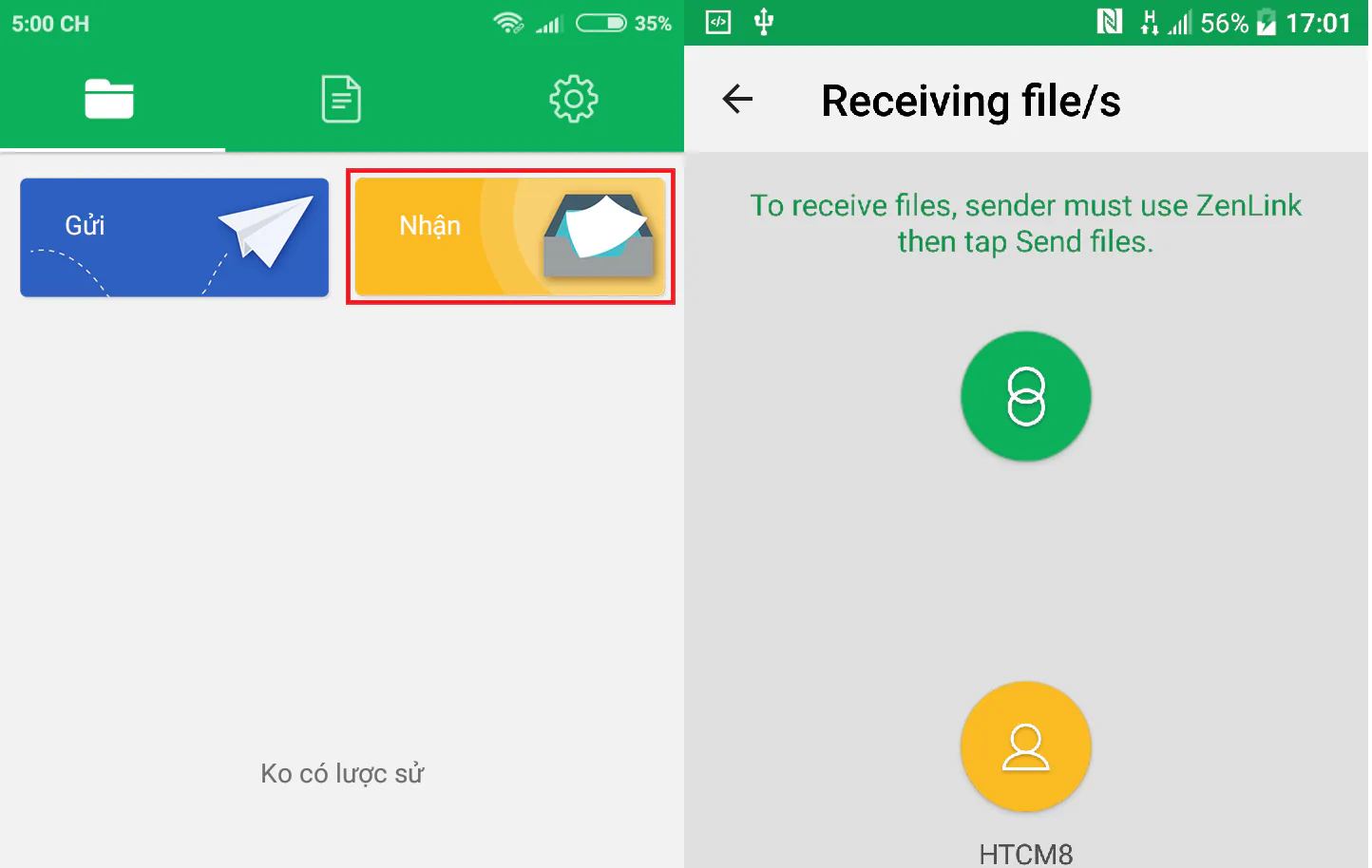 Hướng dẫn gửi ứng dụng và mọi tệp tin giữa các điện thoại Android