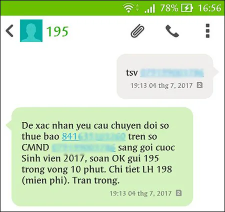 Hướng dẫn đăng ký, chuyển đổi sang sim sinh viên Viettel ngay tại nhà