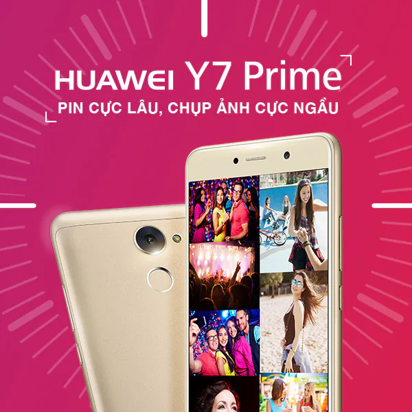 HUAWEI ra mắt bộ ba smartphone dòng Y series phiên bản 2017