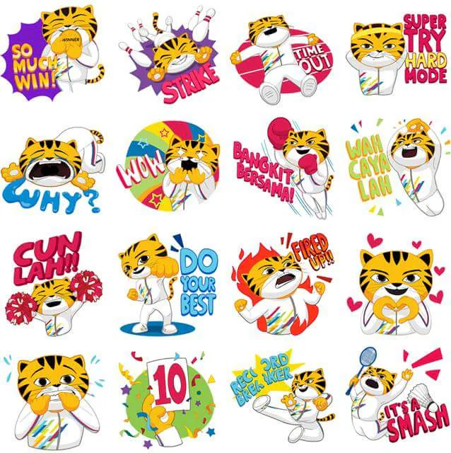 Facebook ra mắt bộ stickers mới chào mừng SEA Games 2017
