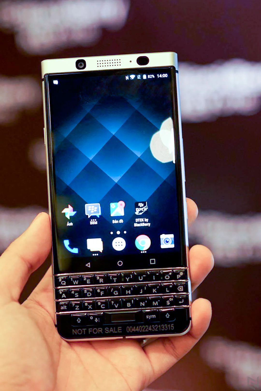 Blackberry chính thức ra mắt Keyone tại Việt Nam, giá 15 triệu