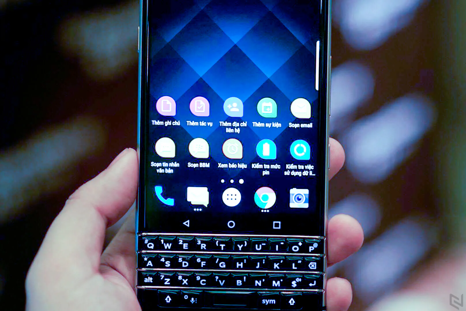 Blackberry chính thức ra mắt Keyone tại Việt Nam, giá 15 triệu