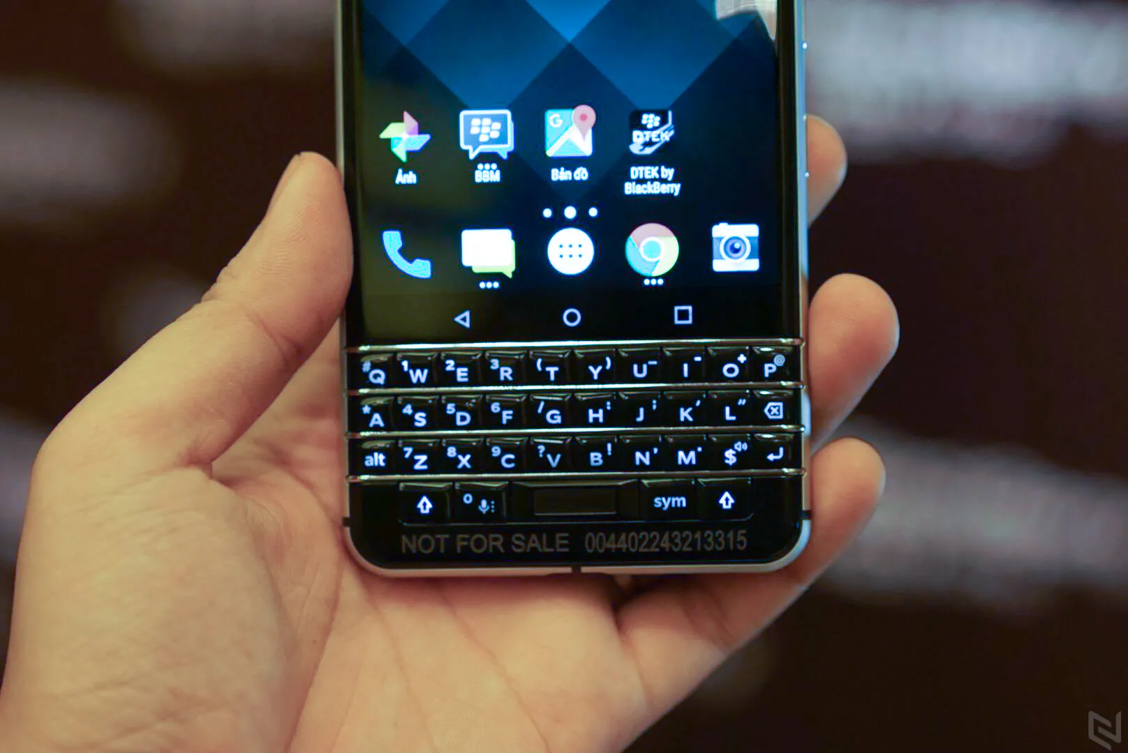 Blackberry chính thức ra mắt Keyone tại Việt Nam, giá 15 triệu