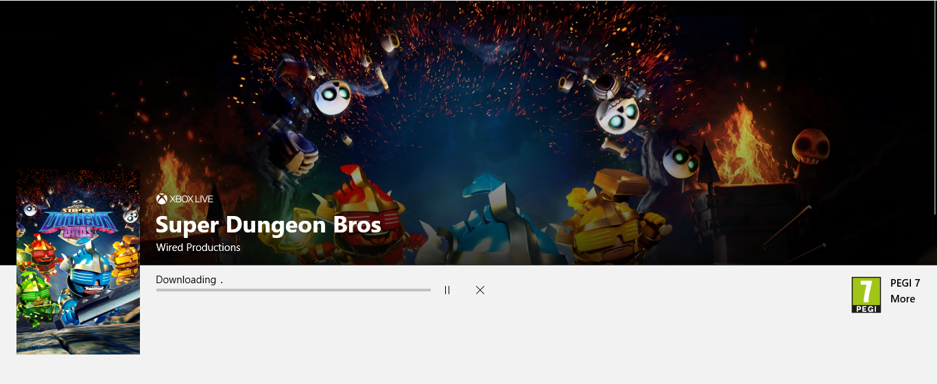 Super Dungeon Bros đang miễn phí trên Windows Store tải về ngay hôm nay $20