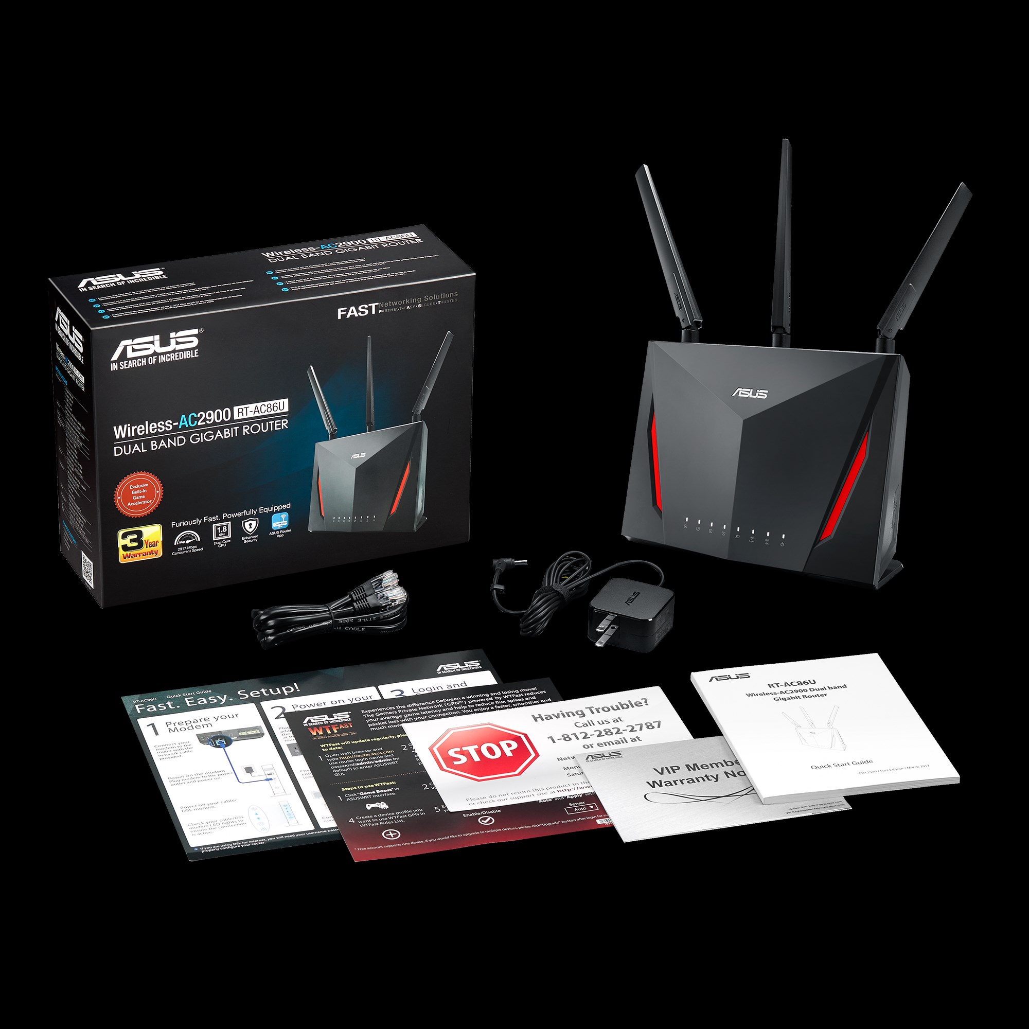 ASUS giới thiệu Wi-Fi Router RT-AC86U, streaming 4K, NitroQAM, MU-MIMO