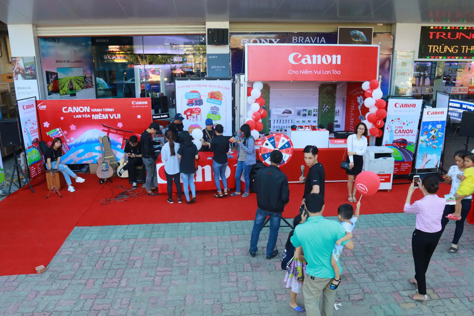 Chuyến xe Canon, hành trình lan toả niềm vui