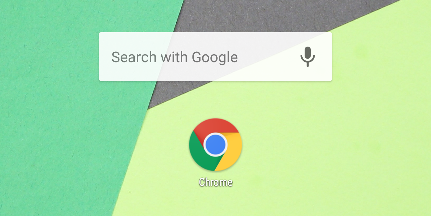 Chrome 60 cho Android thêm tiện ích tìm kiếm nhanh trên màn hình chính