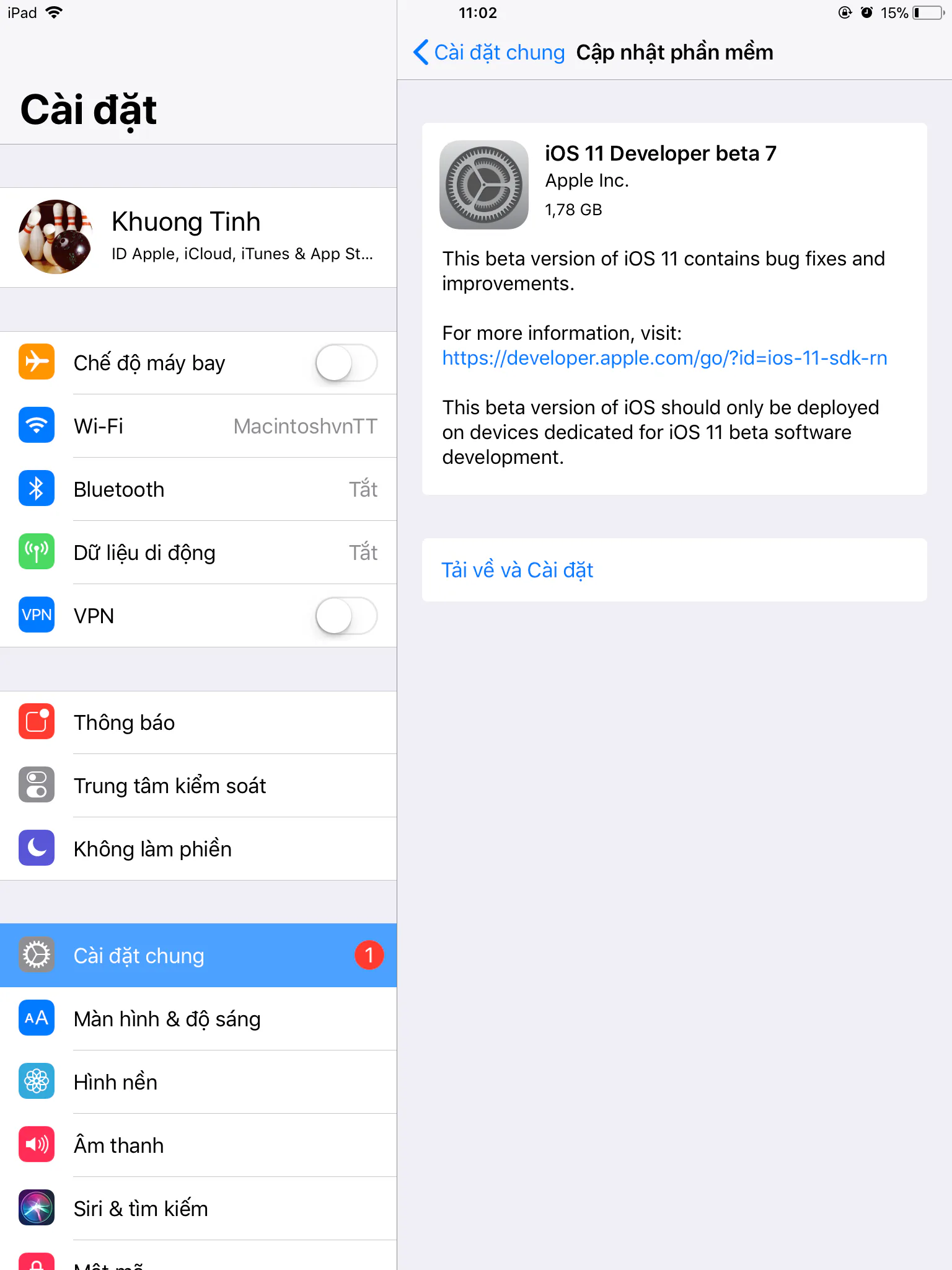 Apple cập nhật beta 7 cho iOS 11, macOS HighSierra, watchOS 4 và tvOS 11
