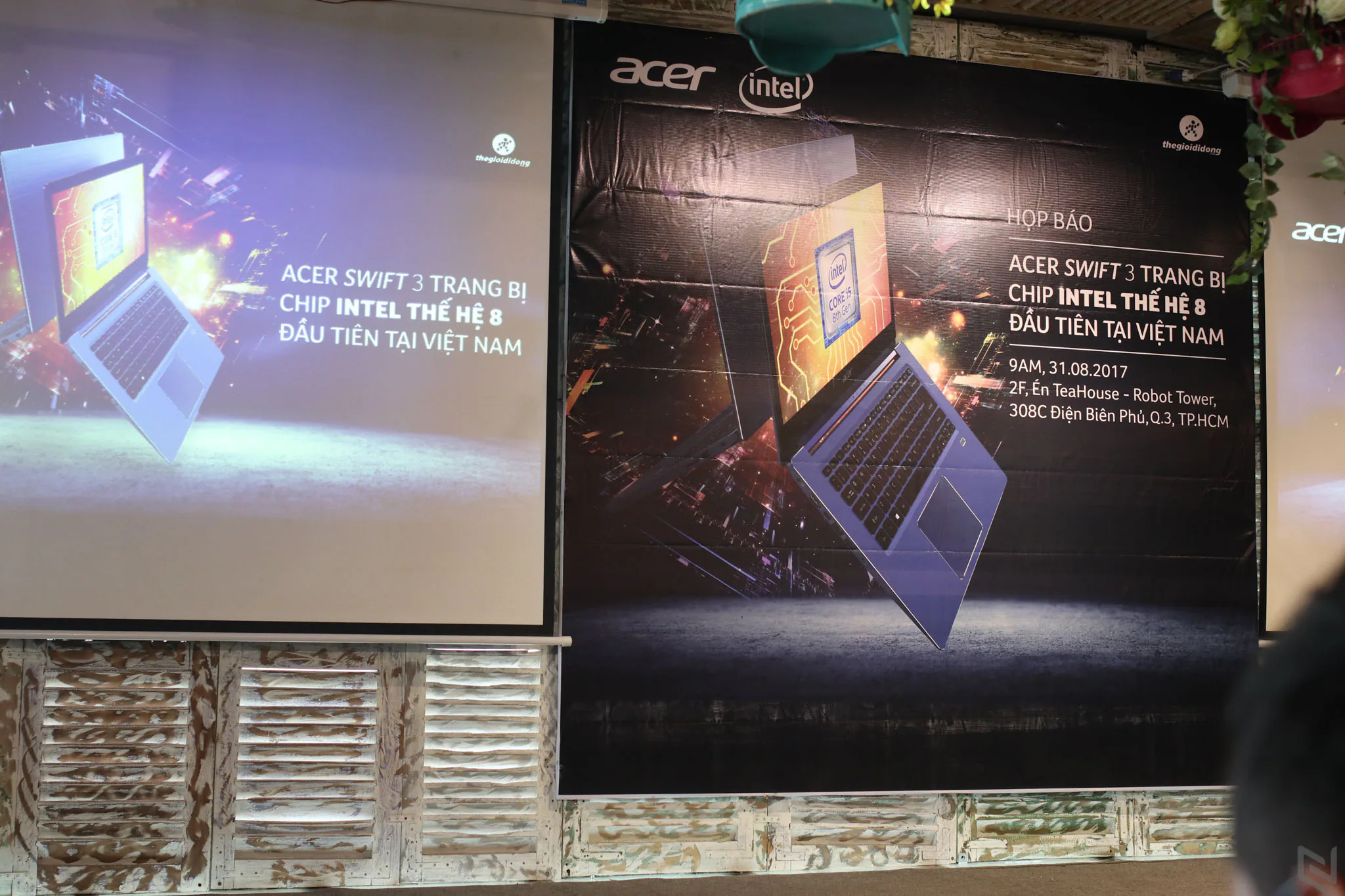 Acer chính thức trình làng Swift 3, laptop chạy vi xử lý Core i thế hệ thứ 8 đầu tiên tại Việt Nam