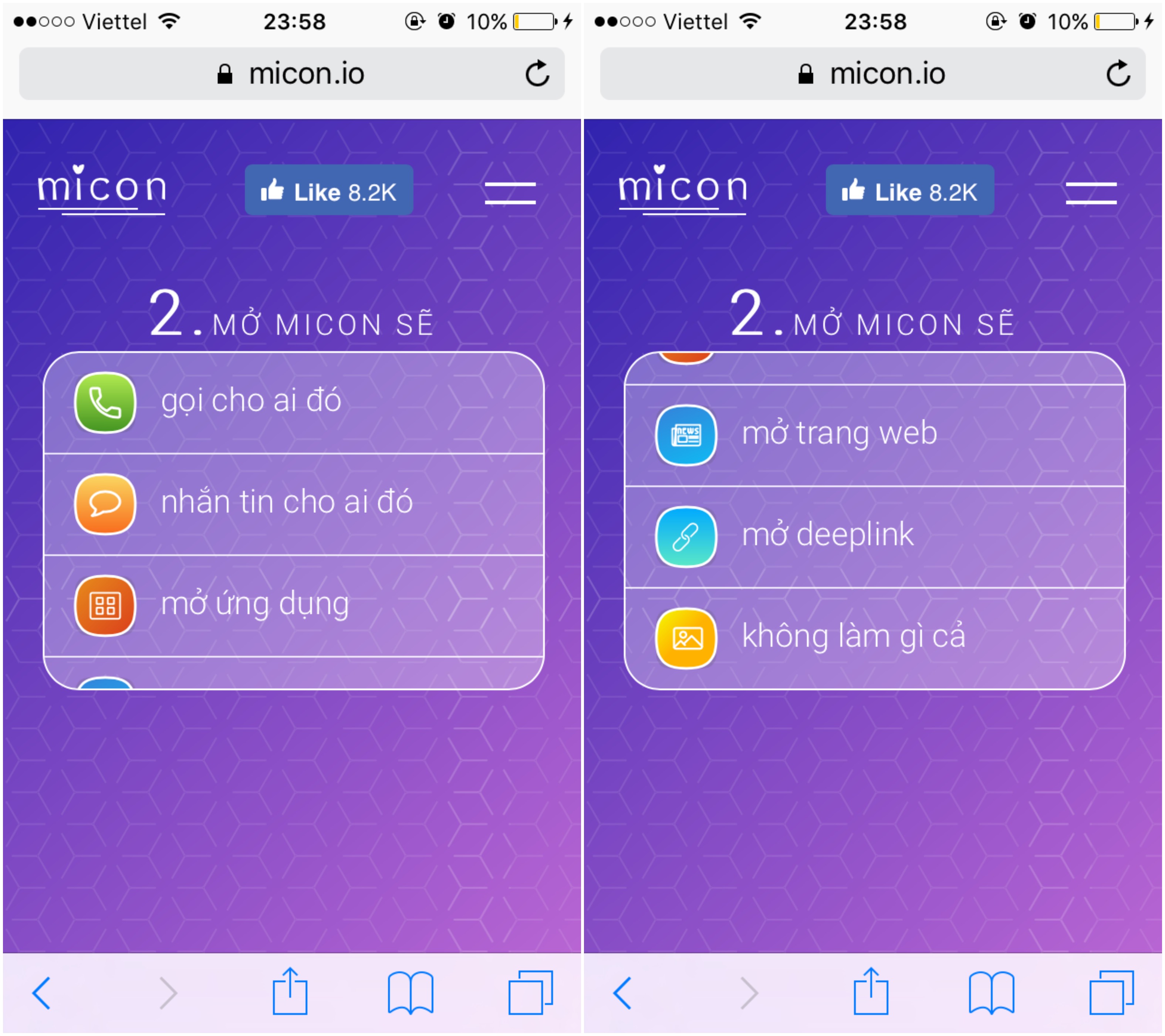 Thay đổi icon ứng dụng cho iOS và Android với micon.io