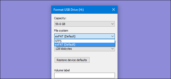 Cách Format USB định dạng FAT32 có dung lượng lớn hơn 32GB trên Windows