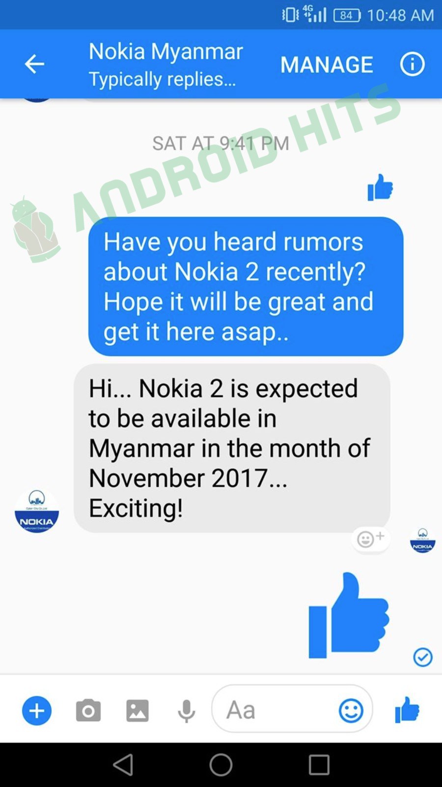 Nokia 2 có thể sẽ được ra mắt vào đầu tháng 11 ở một số quốc gia